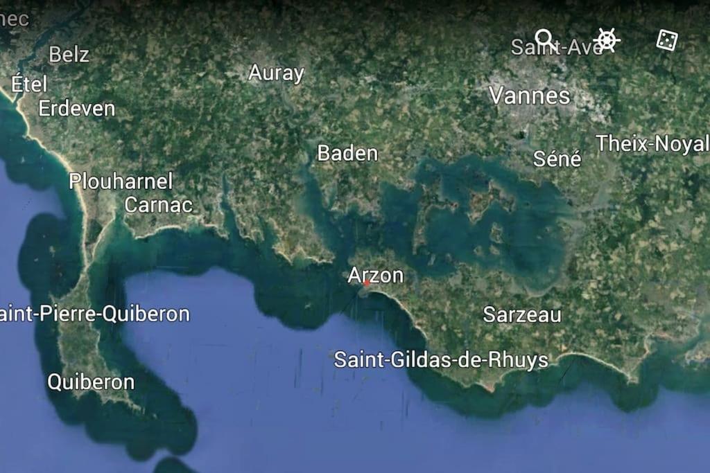 Cote Golfe - Golfe Du Morbihan Sarzeau Exterior foto
